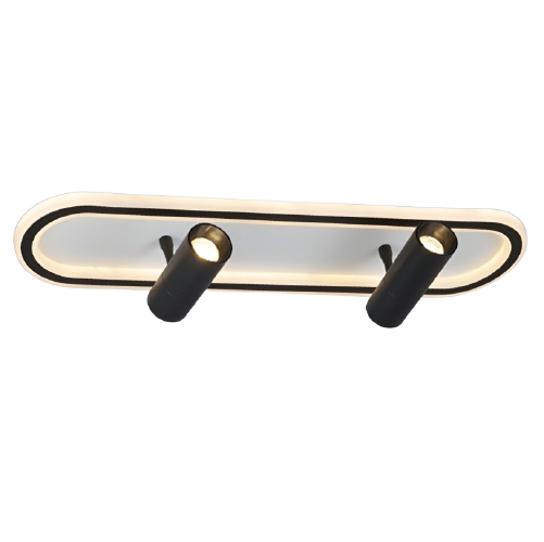 APLIQUE  DE TECHO LED 62
W BLANCO DINAMICO  NEGRO DUERO 1